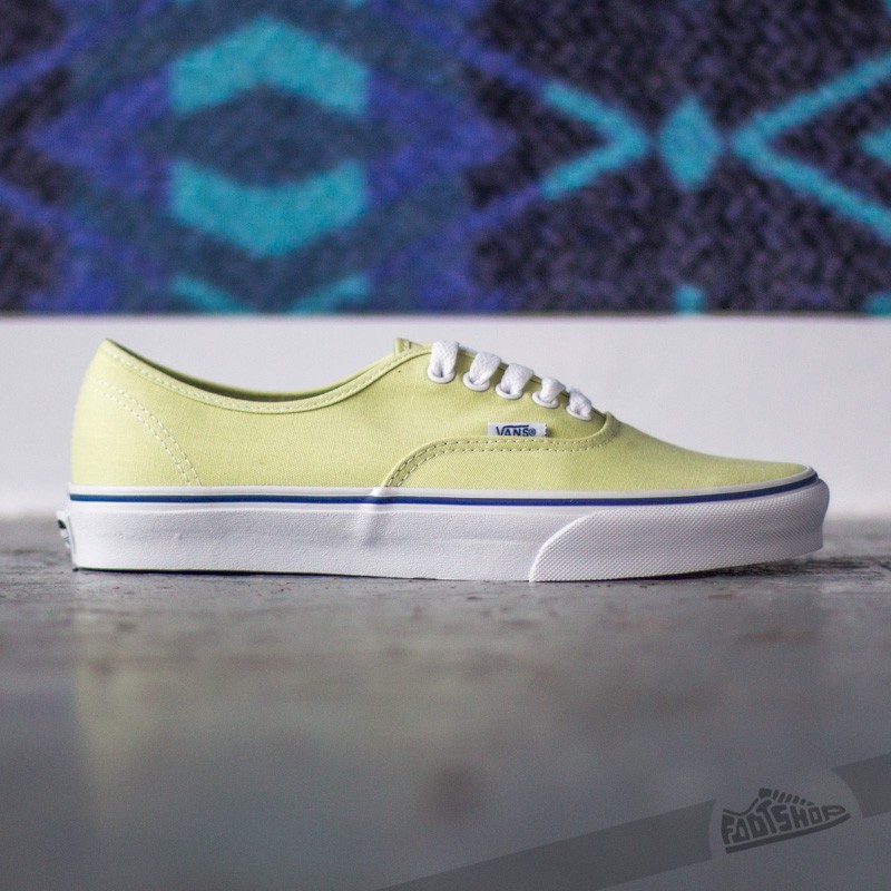 Zapatillas mujer Vans Authentic Shadow Lime/True White