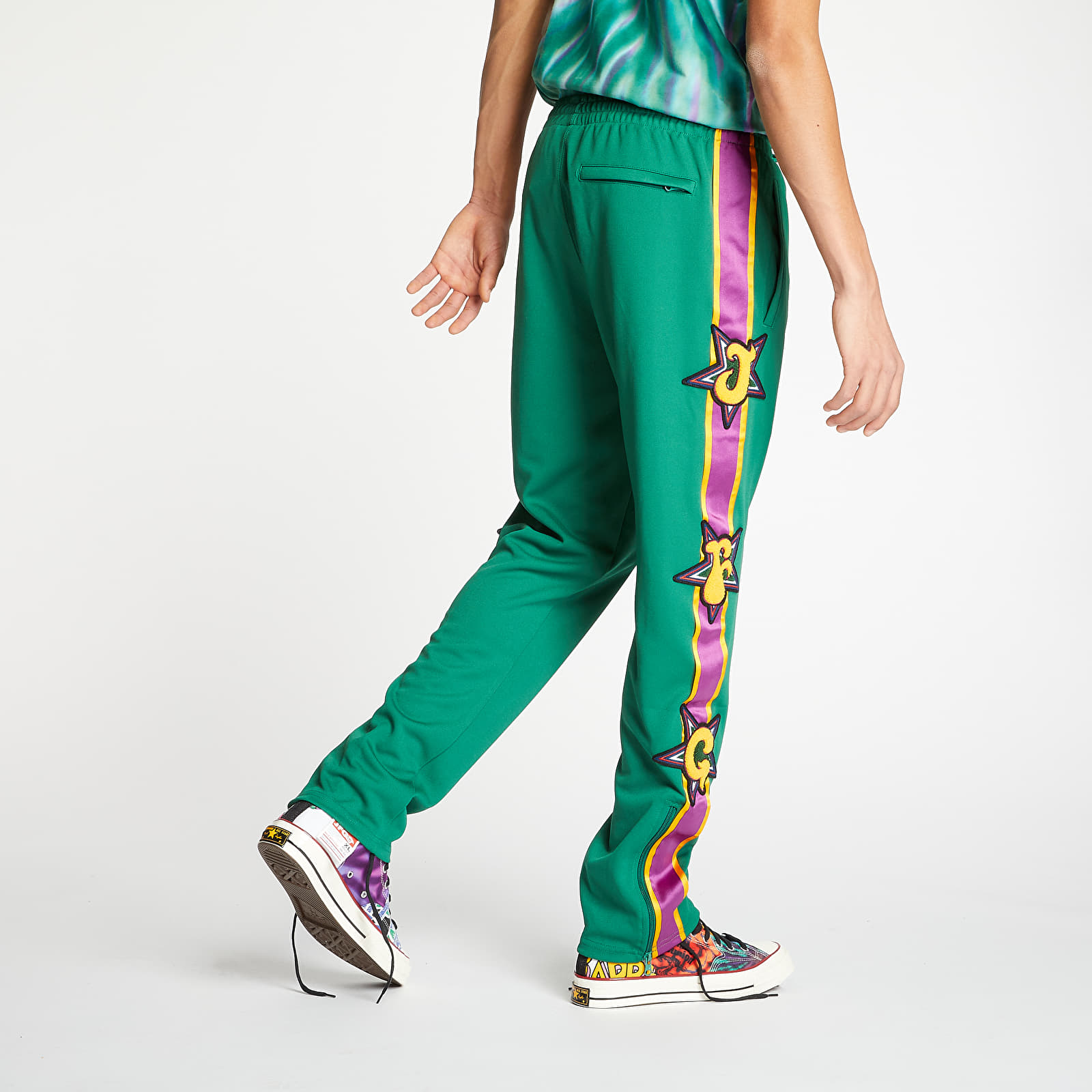 Pants and jeans Converse x Joe Fresh Goods Track Pant Green Footshop