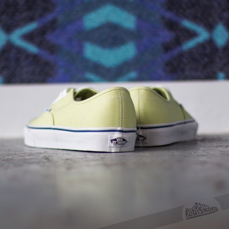 Zapatillas mujer Vans Authentic Shadow Lime/True White
