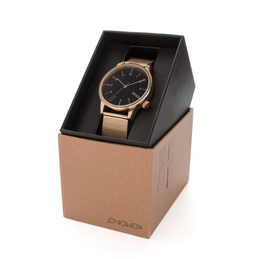 Komono Winston Royale Rose Gold/Black | Footshop