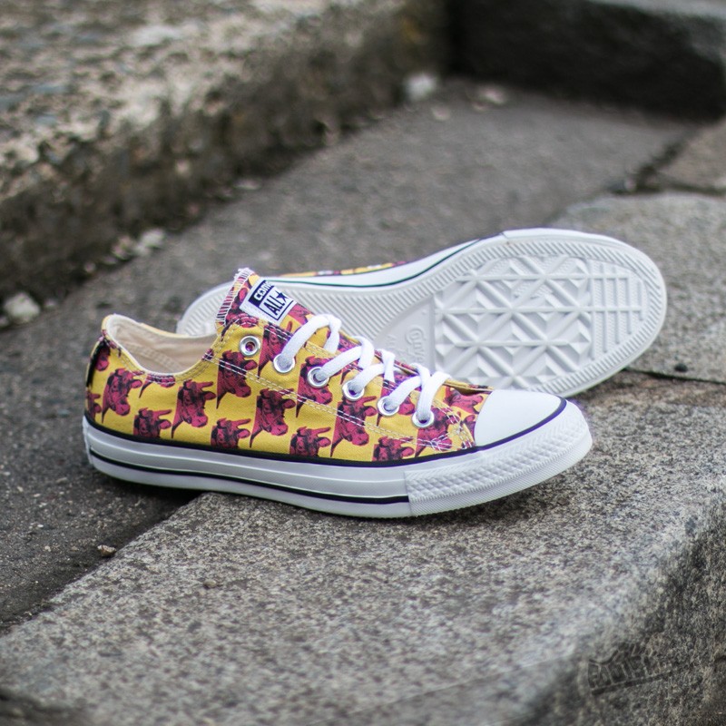 Pánské tenisky a boty Converse CT All Star Ox White/ Yellow