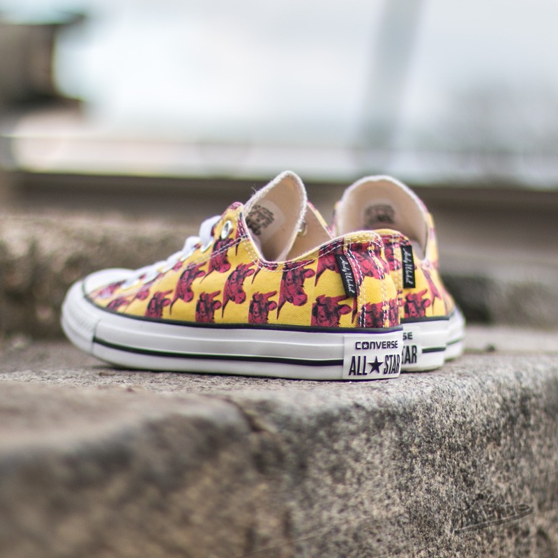 Pánské tenisky a boty Converse CT All Star Ox White/ Yellow