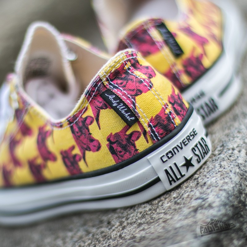 Pánské tenisky a boty Converse CT All Star Ox White/ Yellow