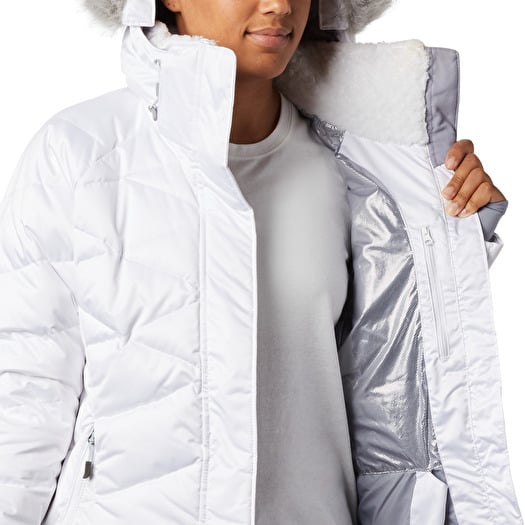 Women s Clothing Columbia Lay D Down II Jacket White Footshop