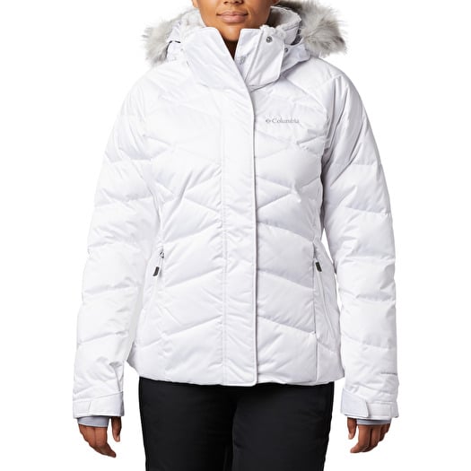 Women s Clothing Columbia Lay D Down II Jacket White Footshop