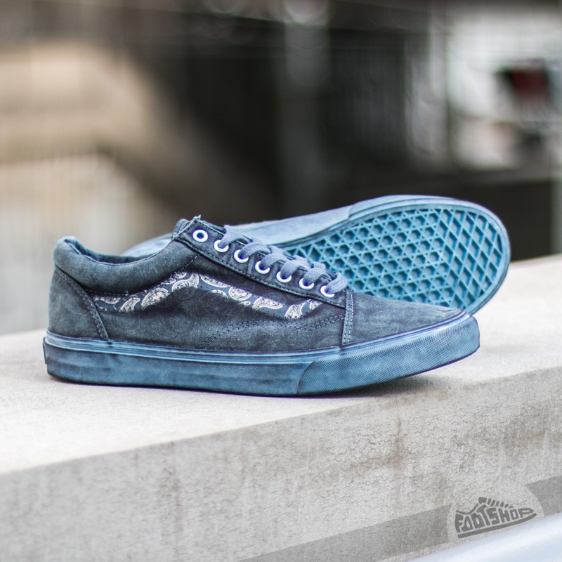 Blue paisley best sale vans