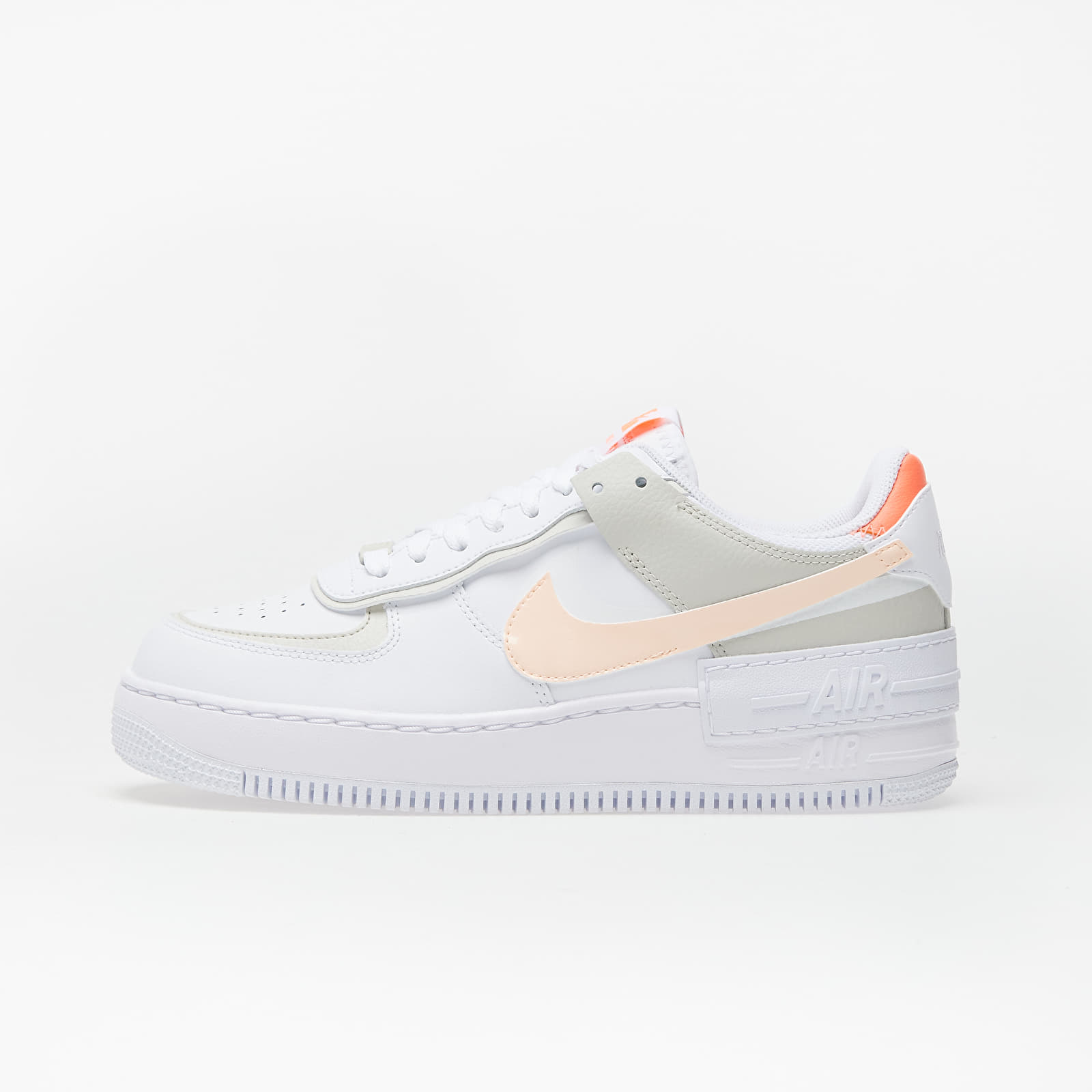 Damen Sneaker und Schuhe Nike W Air Force 1 Shadow White/ Crimson Tint-Bright Mango