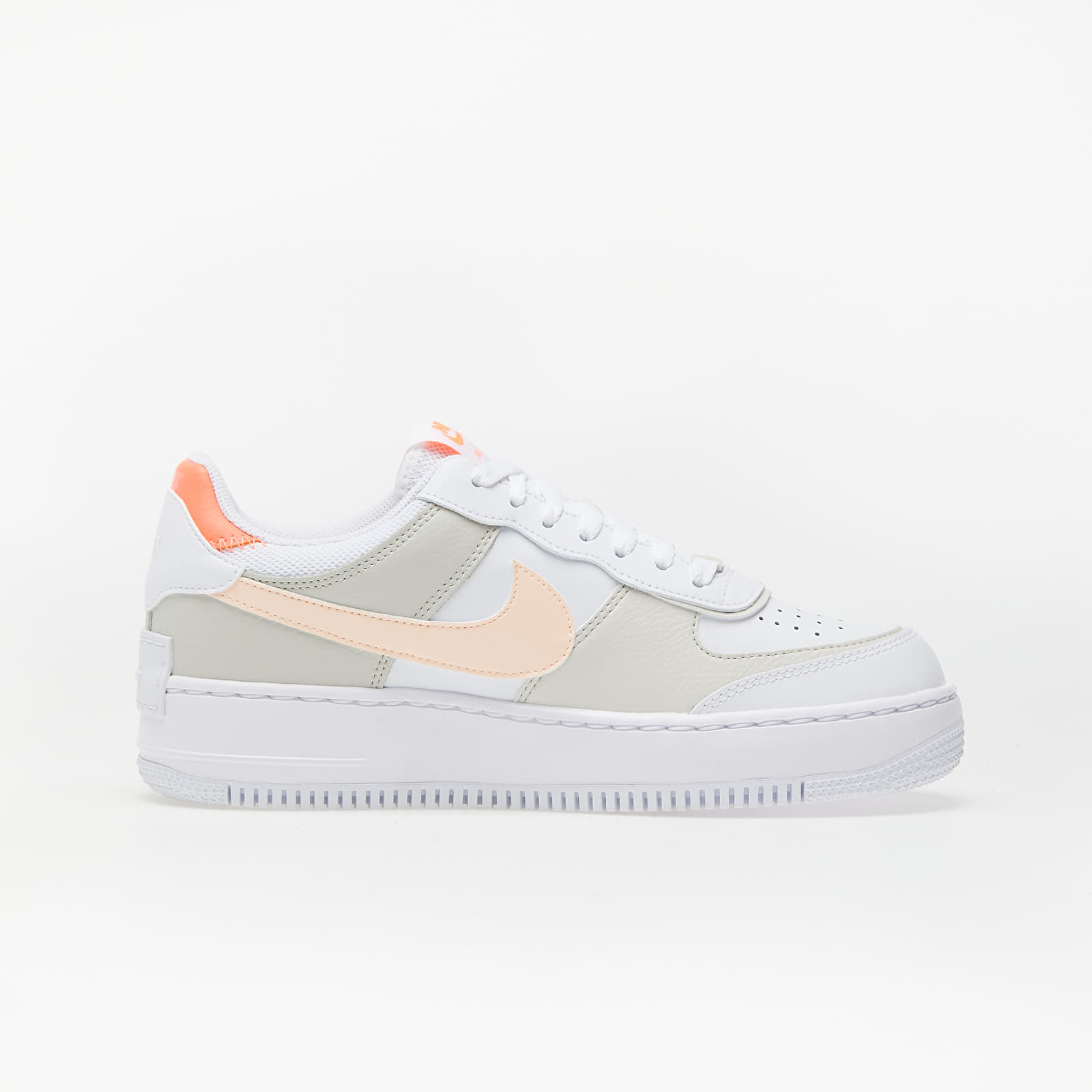 Damen Sneaker und Schuhe Nike W Air Force 1 Shadow White/ Crimson Tint-Bright Mango