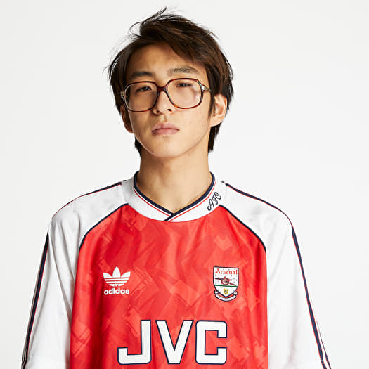 adidas アーセナル ICON Tシャツ 長袖(レッド×ホワイト) IHS61