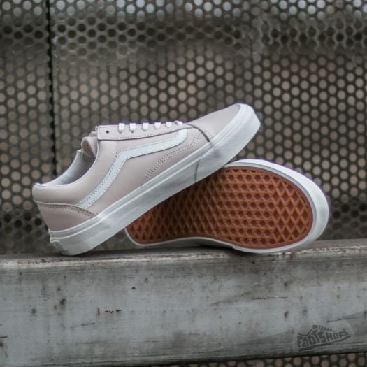 Vans old shop skool zip blanche