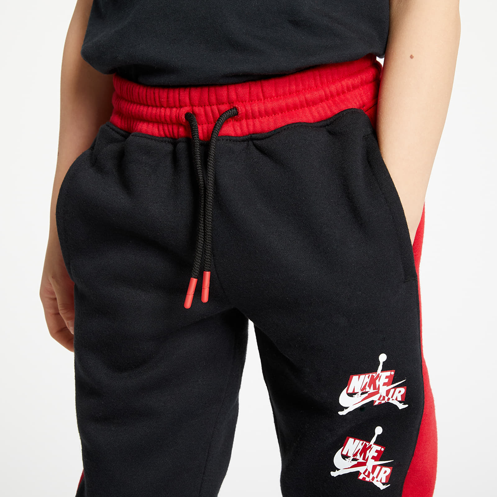Hosen für Kinder Jordan Jumpman Classics III Fleece Pants Toddlers (2-7Y) Black/ Gym Red