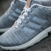 Men s shoes adidas ZX Flux Solid Grey Pale Nude White Footshop