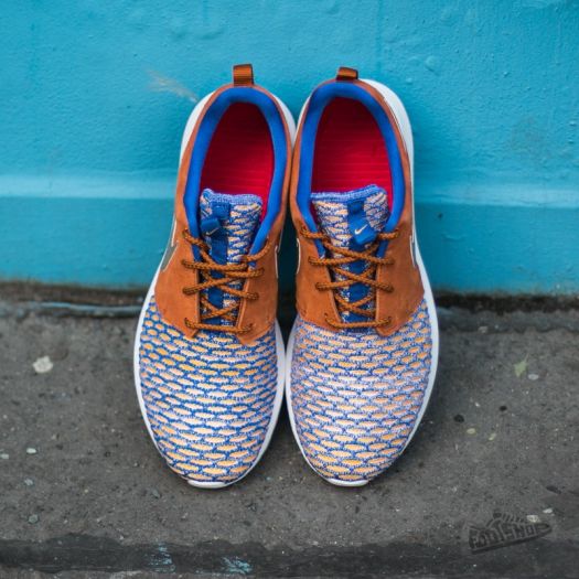 Nike roshe nm flyknit hombre azul on sale