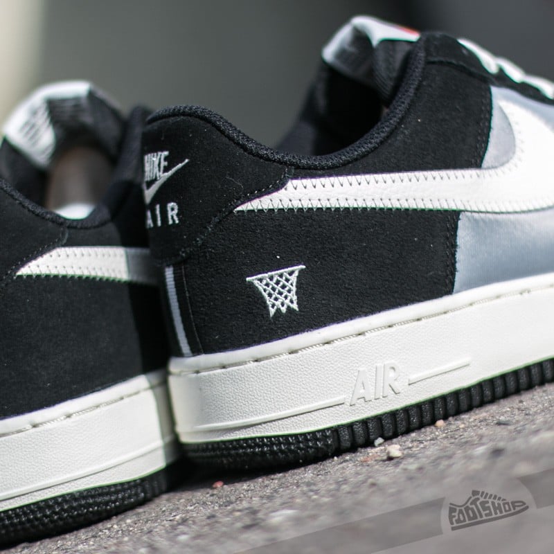 Sko til mænd Nike Air Force 1 Black/ Sail-Wolf Grey