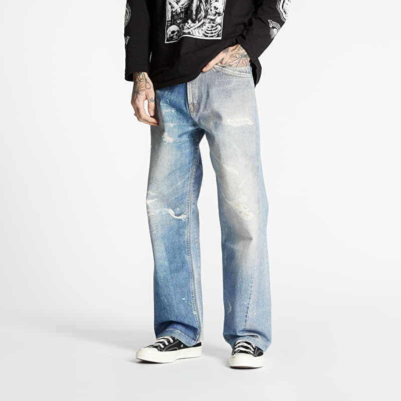 OUR LEGACY Digital Denim Print Blue