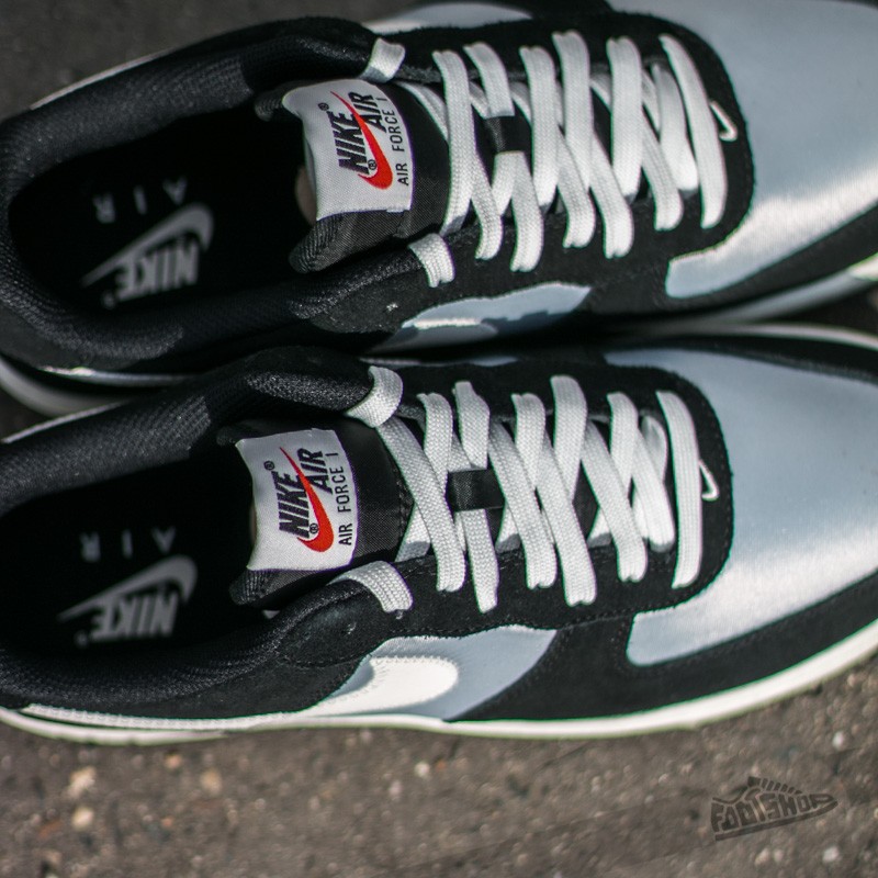 Sko til mænd Nike Air Force 1 Black/ Sail-Wolf Grey