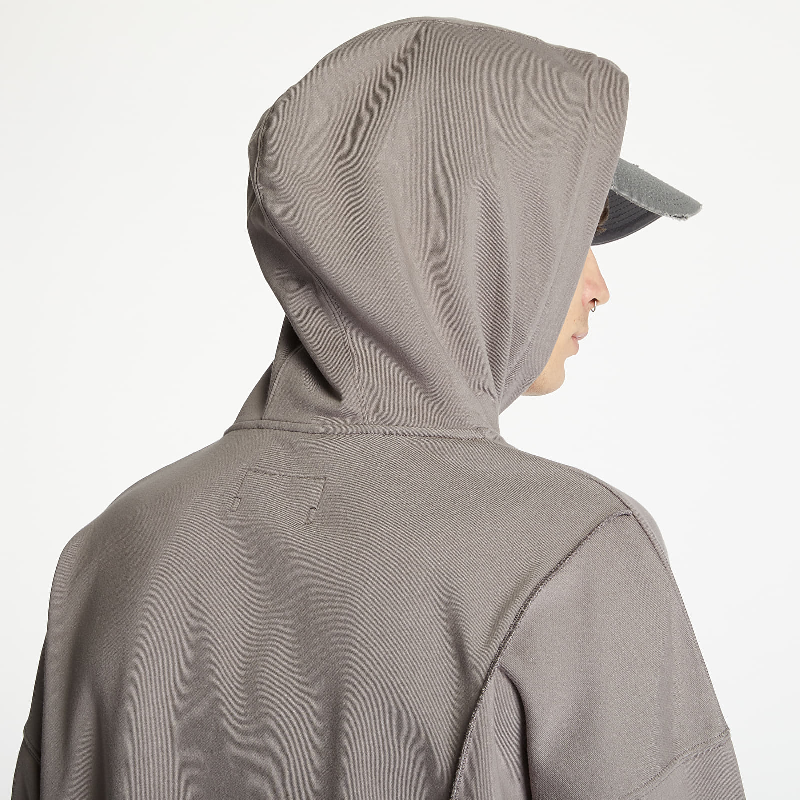 Hupparit ja collegepaidat A-COLD-WALL* Essentials Artisan Hoody Flint Grey