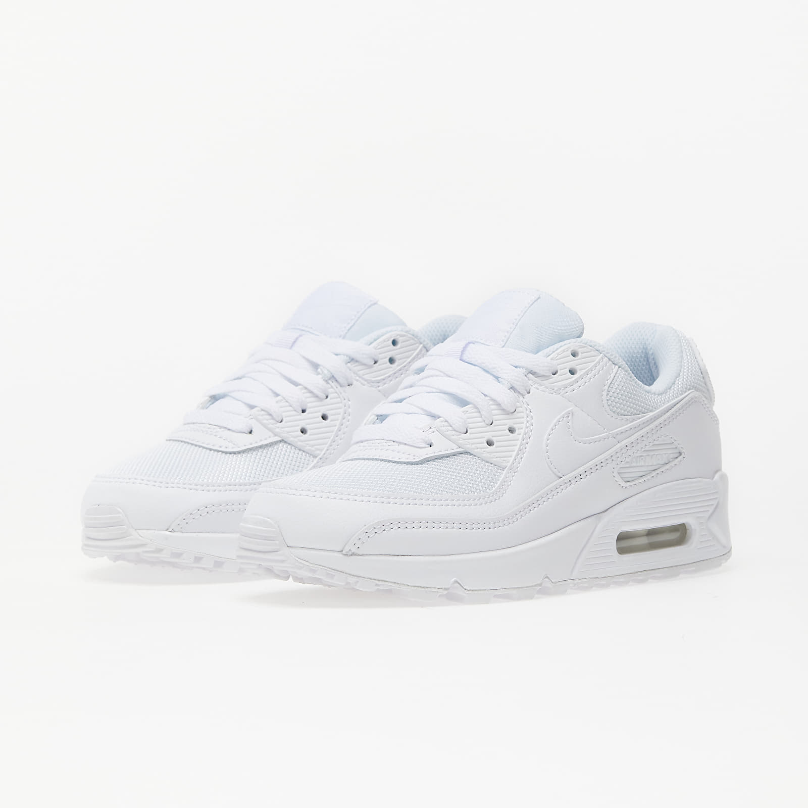 Дамски кецове и обувки Nike W Air Max 90 White/ White-White-Wolf Grey