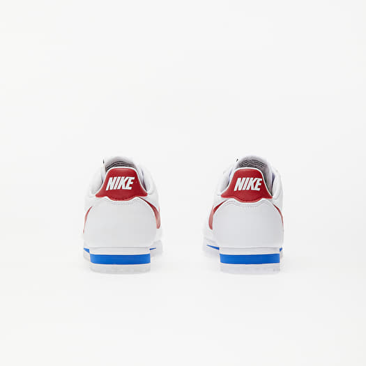 Nike classic cortez leather white/varsity red women's shoe outlet