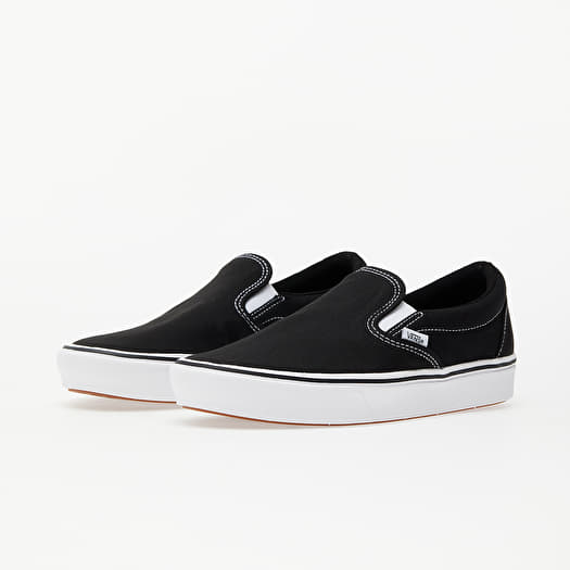 All black vans with white sole 2025