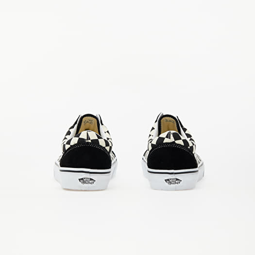 Vans old skool primary check black 2025