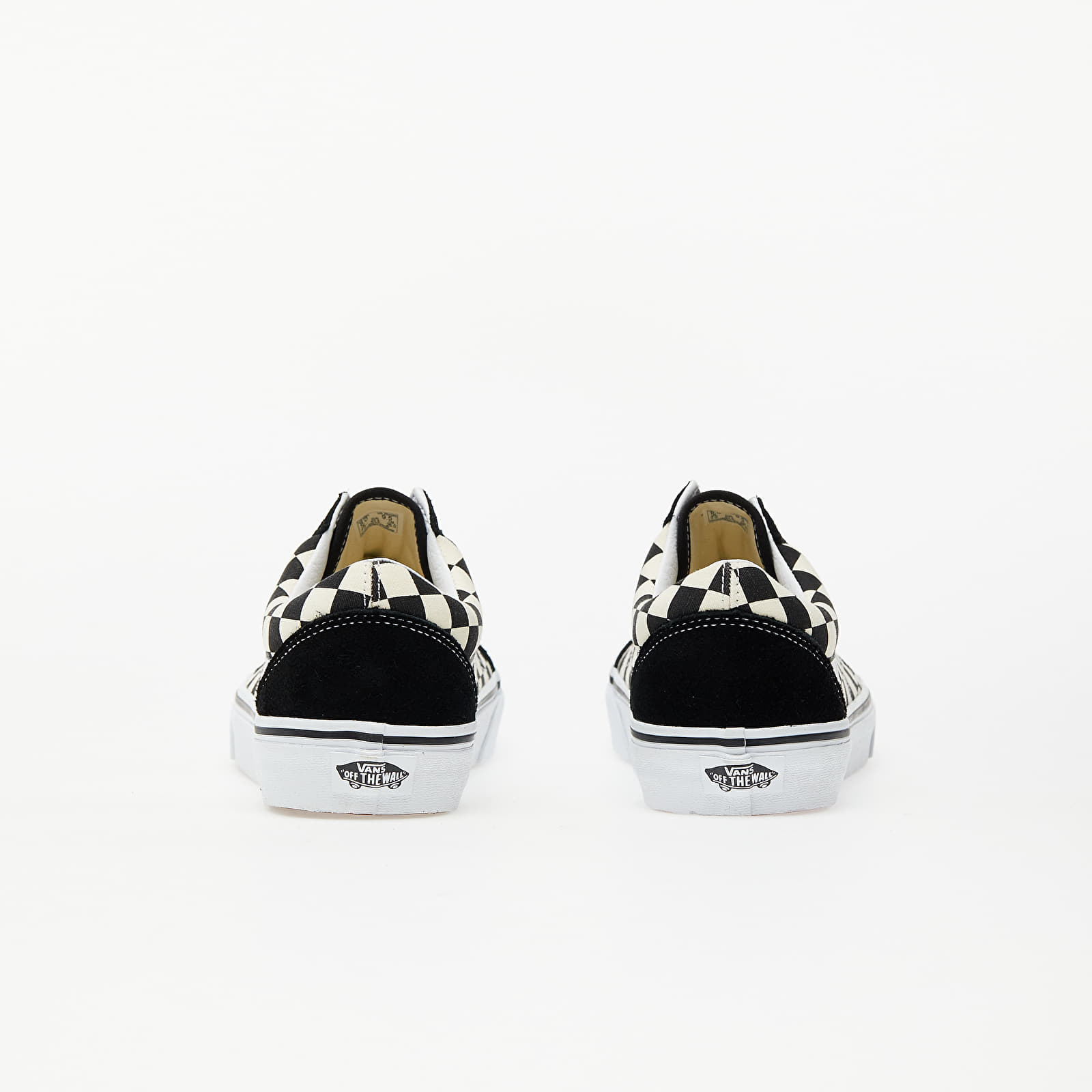 Vans old skool primary checkerboard black white 2025