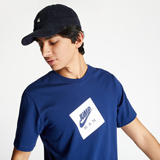 Blue and sales white jordan shirts