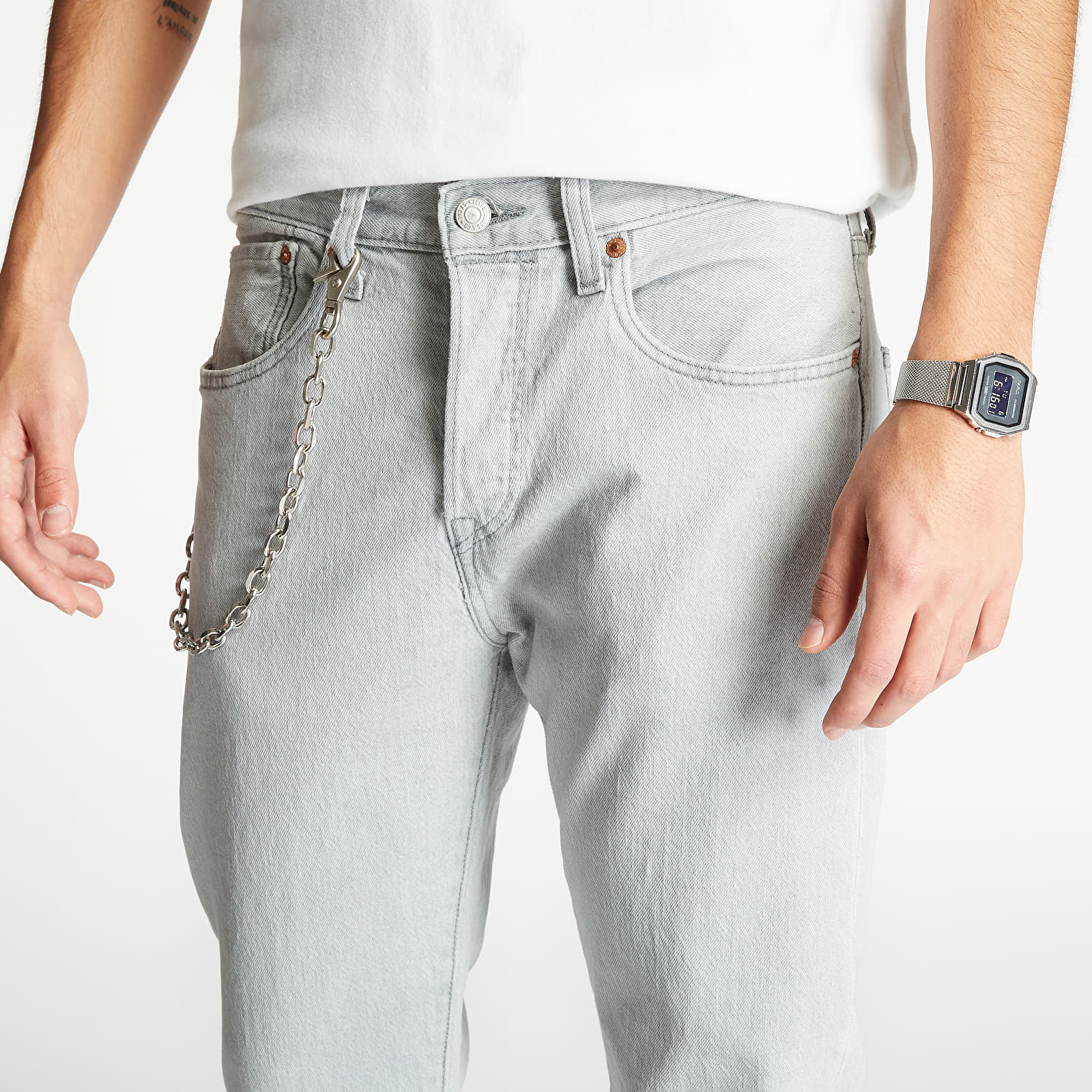Hosen Levi's® 501 Slim Taper Jeans Grey