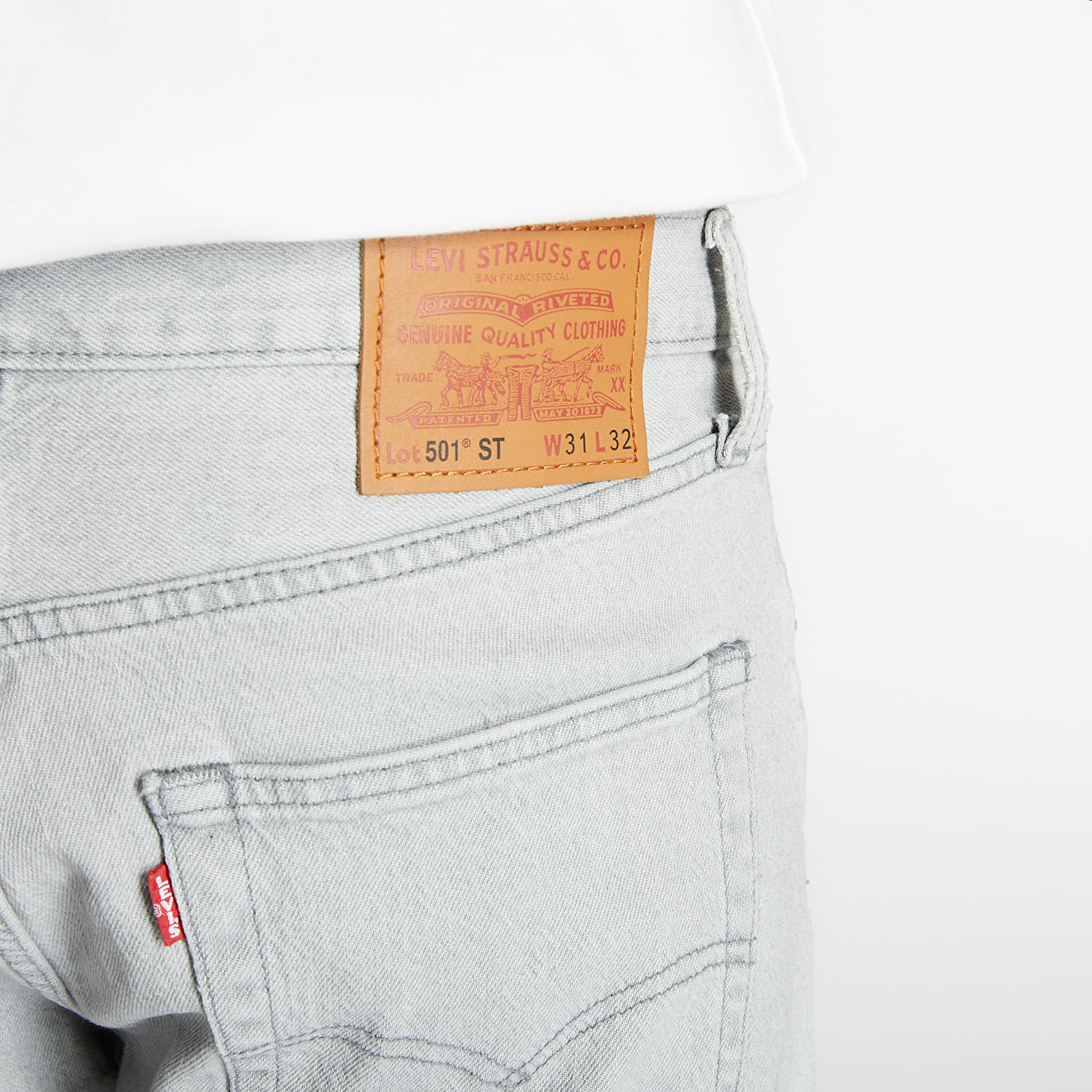 Hosen Levi's® 501 Slim Taper Jeans Grey