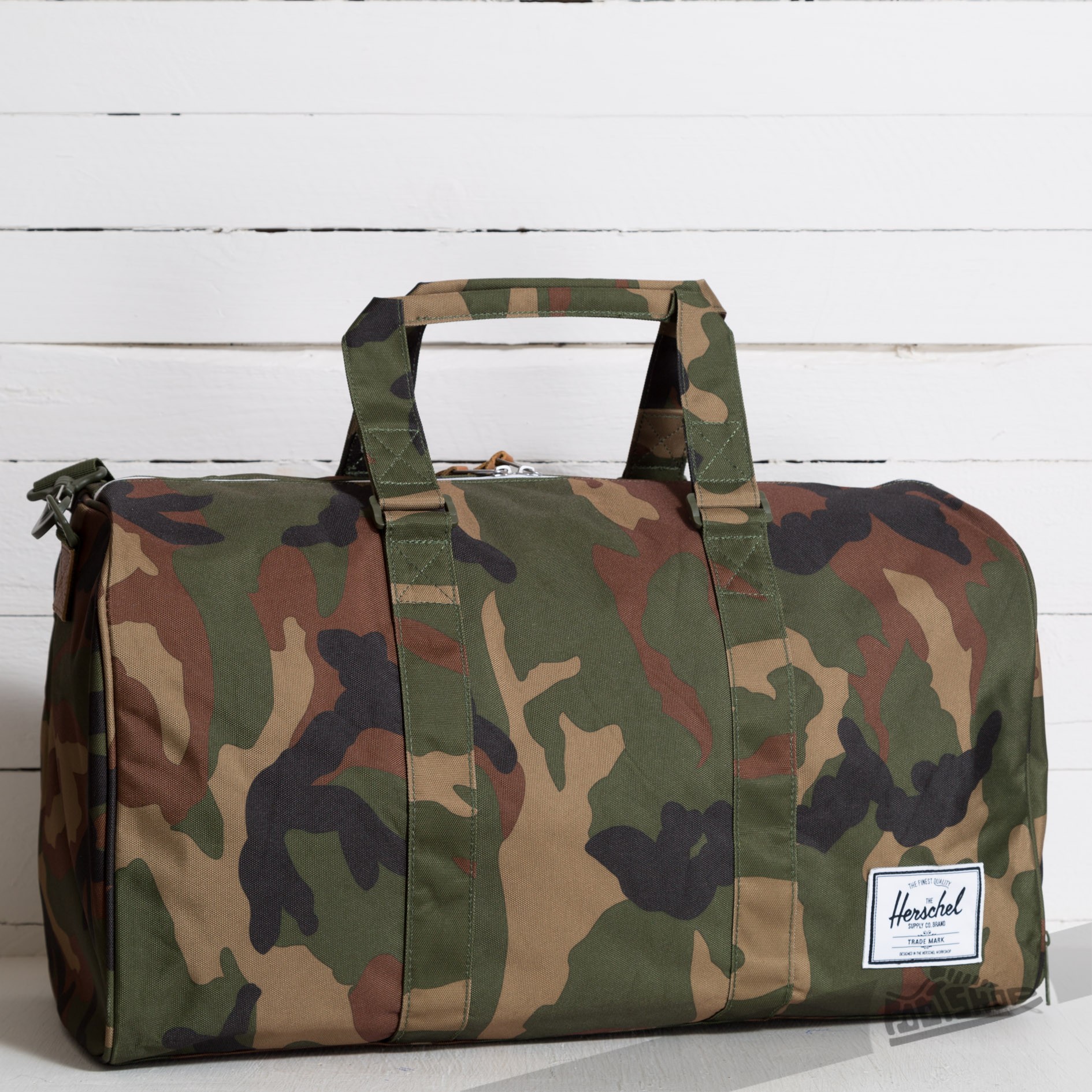 Herschel Supply Co. Novel Duffle Woodland Camo