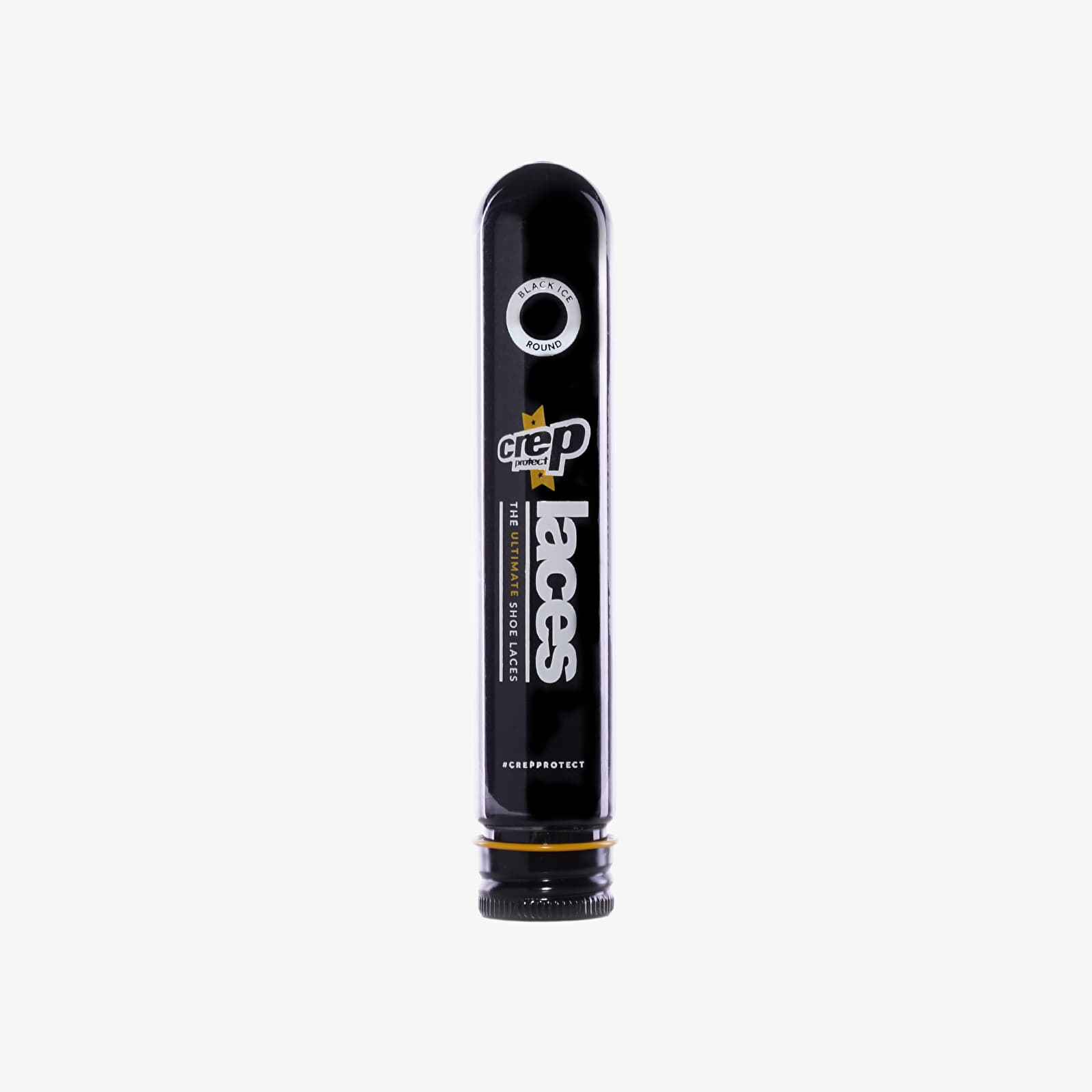 Schnürsenkel Crep Protect Pre-Treated Laces Black Ice Round