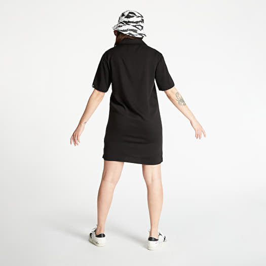 Dress Lazy OAF Bowling Shirt Dress Black (LOW30198SLO) | Footshop