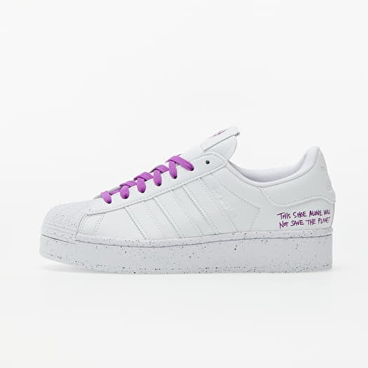 Adidas superstar bold blanche sales