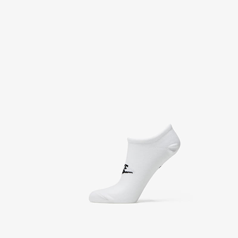 Nogavice Nike Sportswear Everyday Essential No Show Socks 3-Pack White/ Black