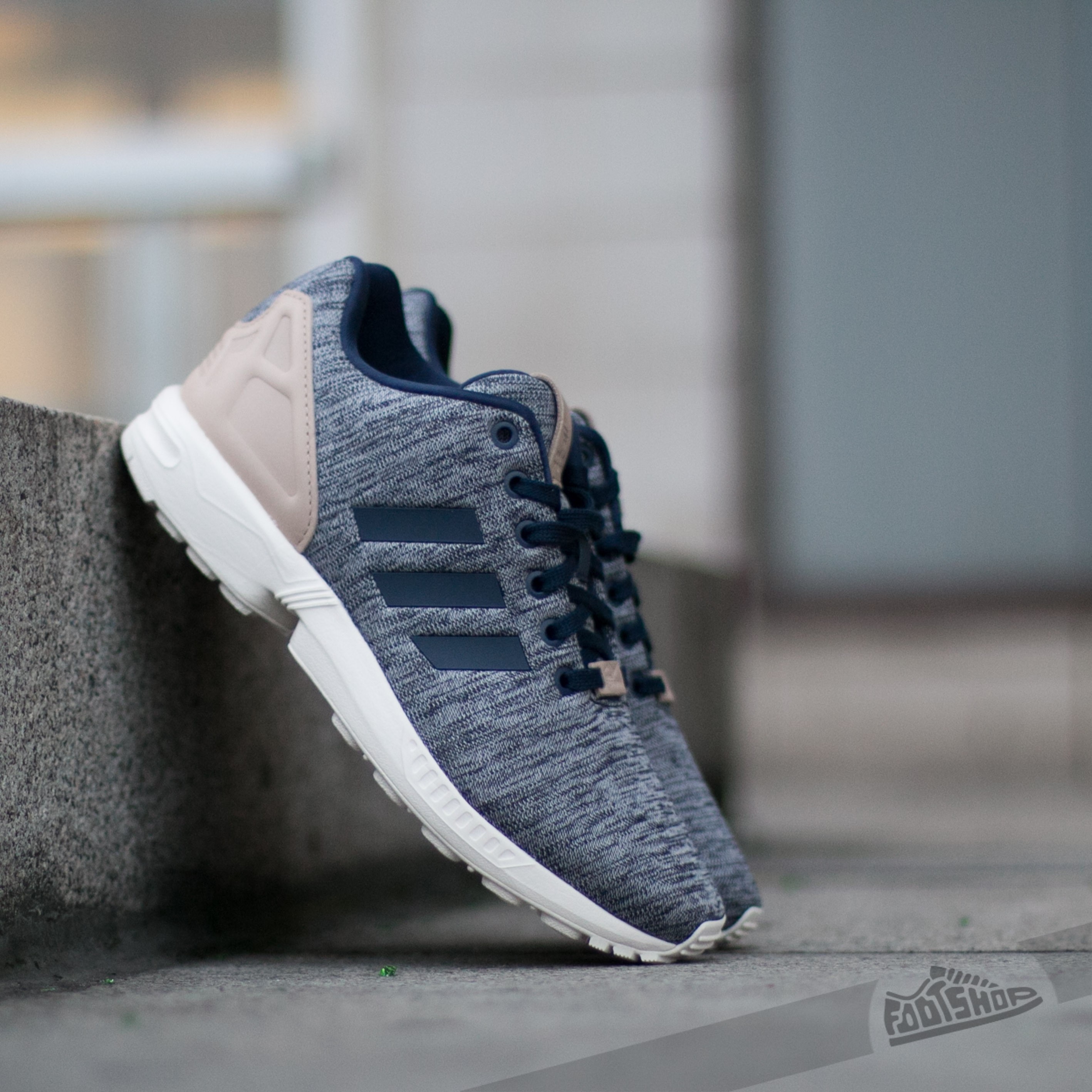 Adidas zx flux navy white outlet