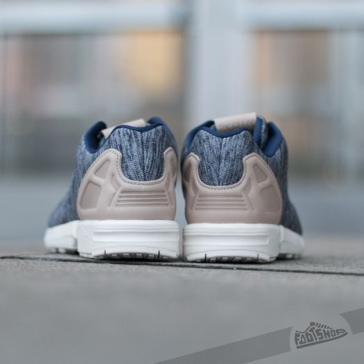 adidas ZX Flux Collegiate Navy St Pale Nude F13 Chalk White Footshop