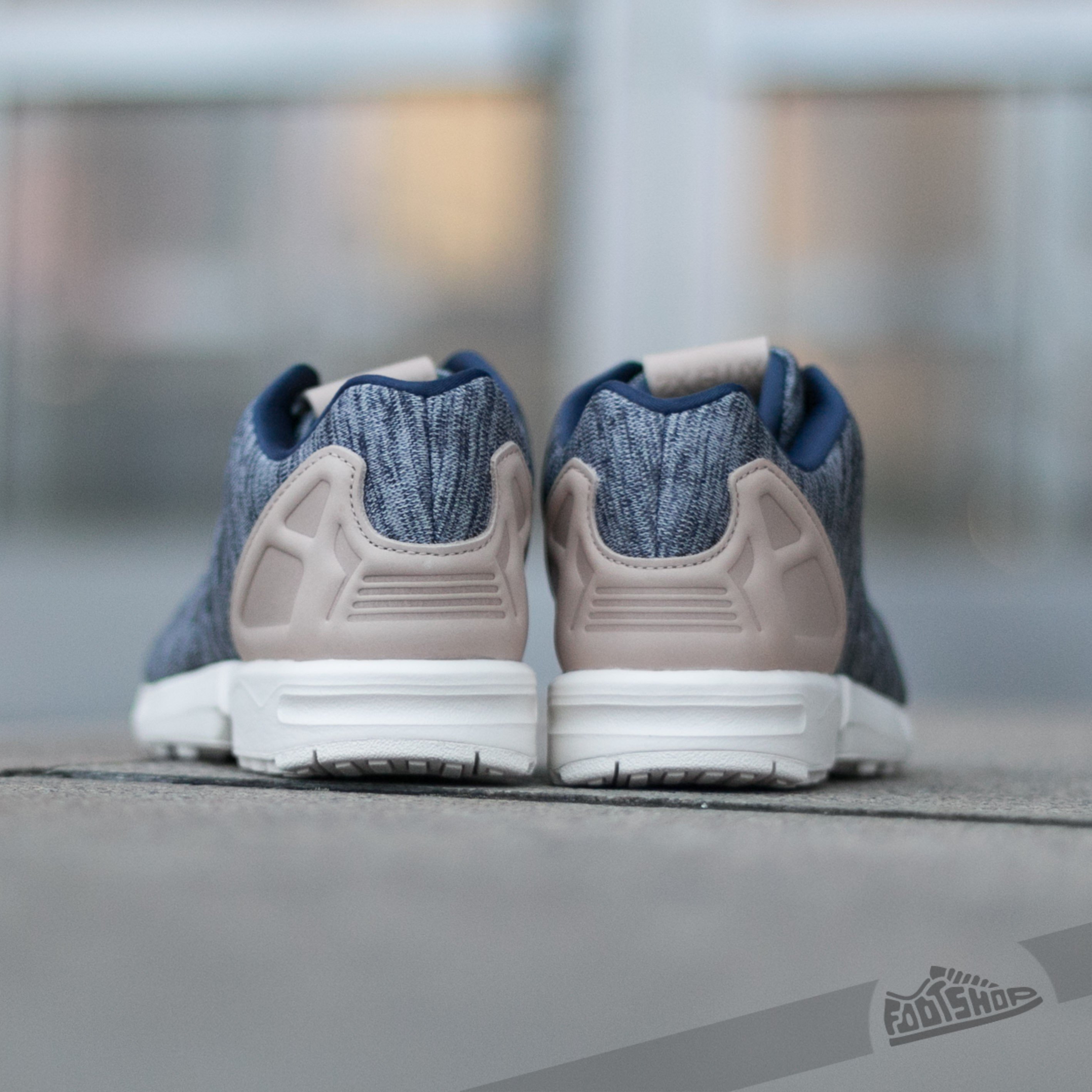 Herresko adidas ZX Flux Collegiate Navy/ St Pale Nude F13/ Chalk White