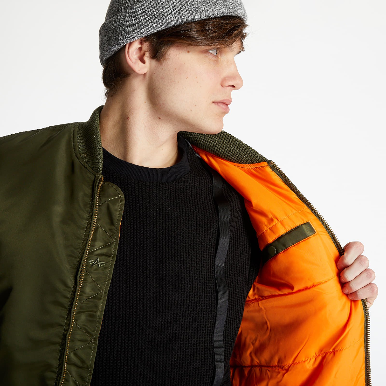 Jacken Alpha Industries MA-1 VF 59  257 Dark Green