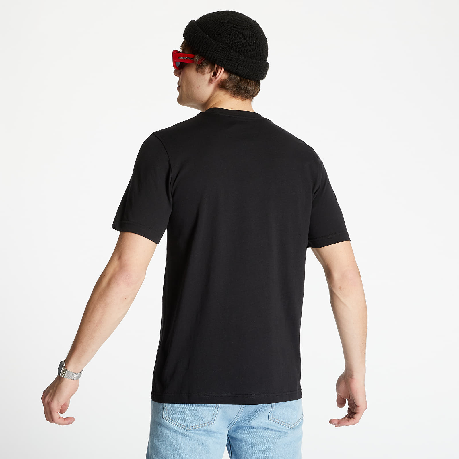 Magliette adidas Trefoil Shorsleeve Tee Black