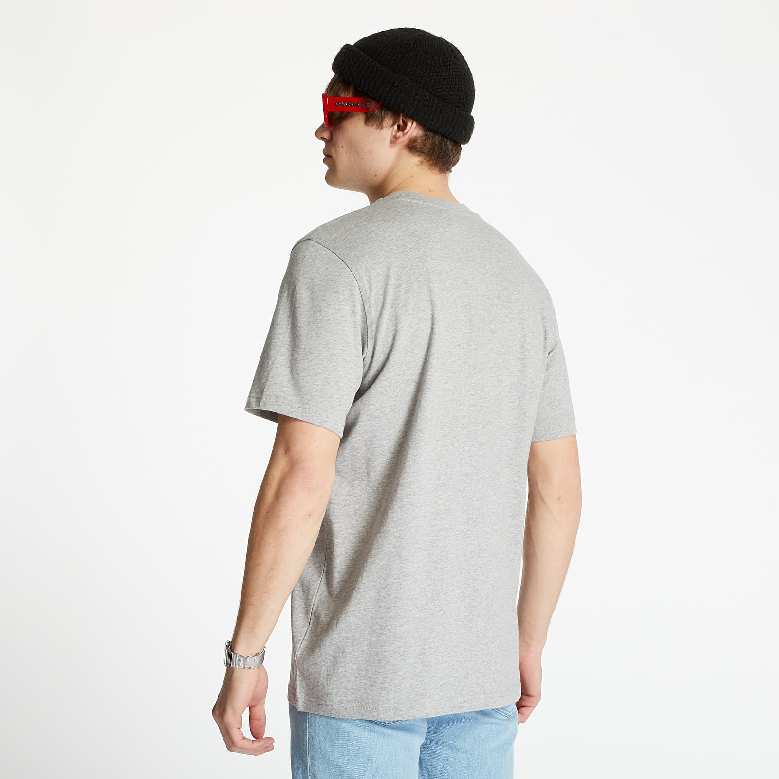 Magliette adidas Trefoil Tee Medium Grey Heather