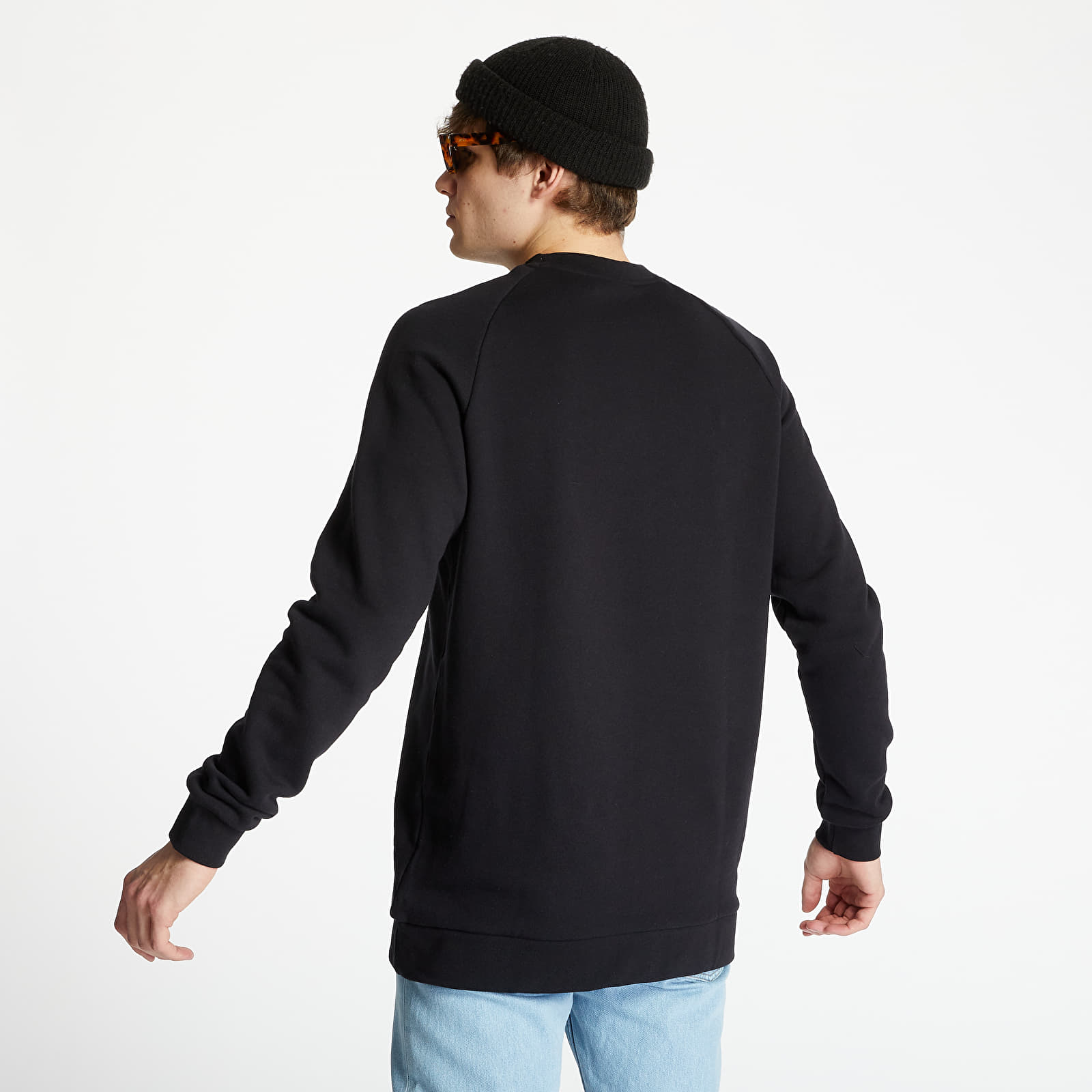 Суичърти adidas Trefoil Crewneck Black