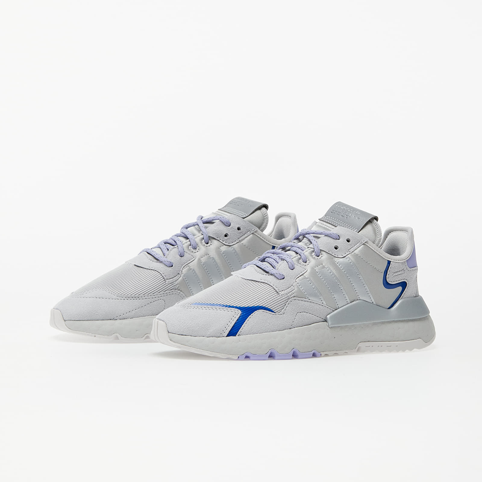Women s shoes adidas Nite Jogger W Grey Two Silver Met. Dust