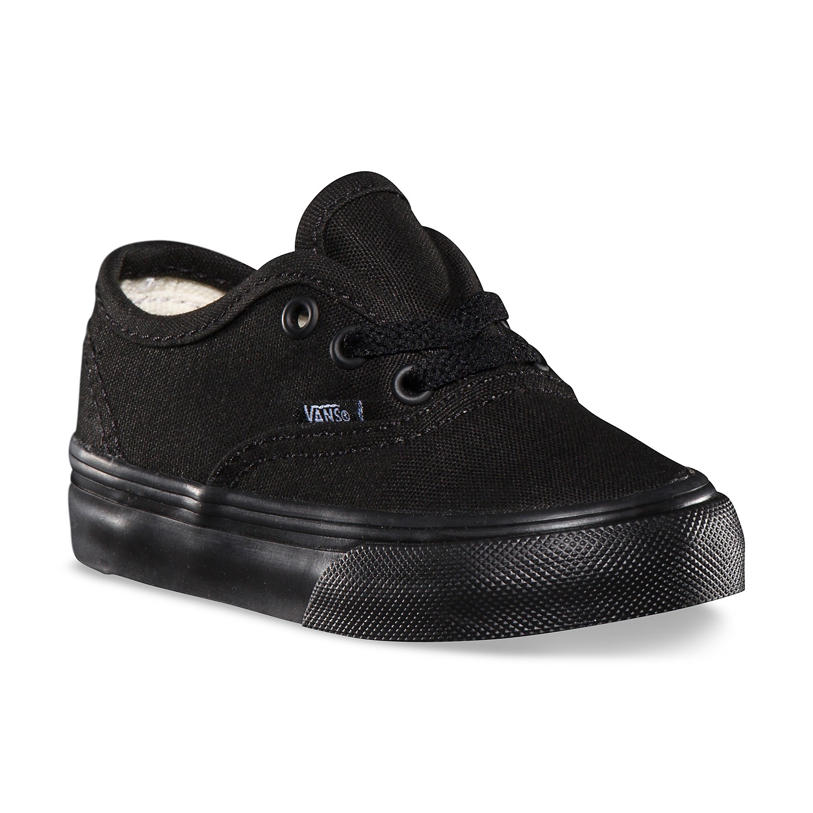Детски маратонки и обувки Vans Toddler AUTHENTIC Black/Black