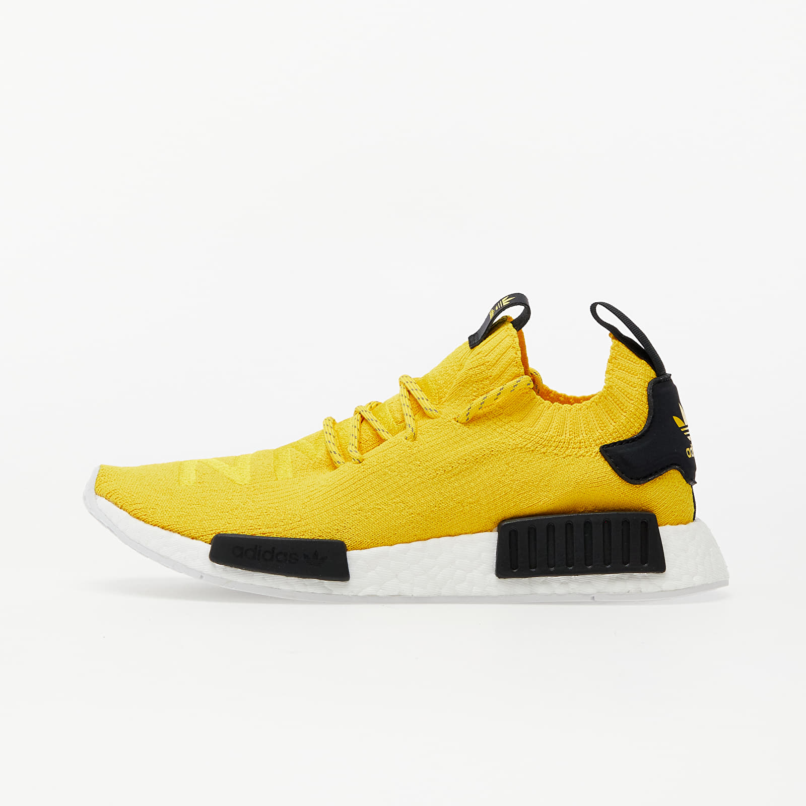 Men's shoes adidas NMD_R1 Primeknit Eqt Yellow/ Eqt Yellow/ Core Black