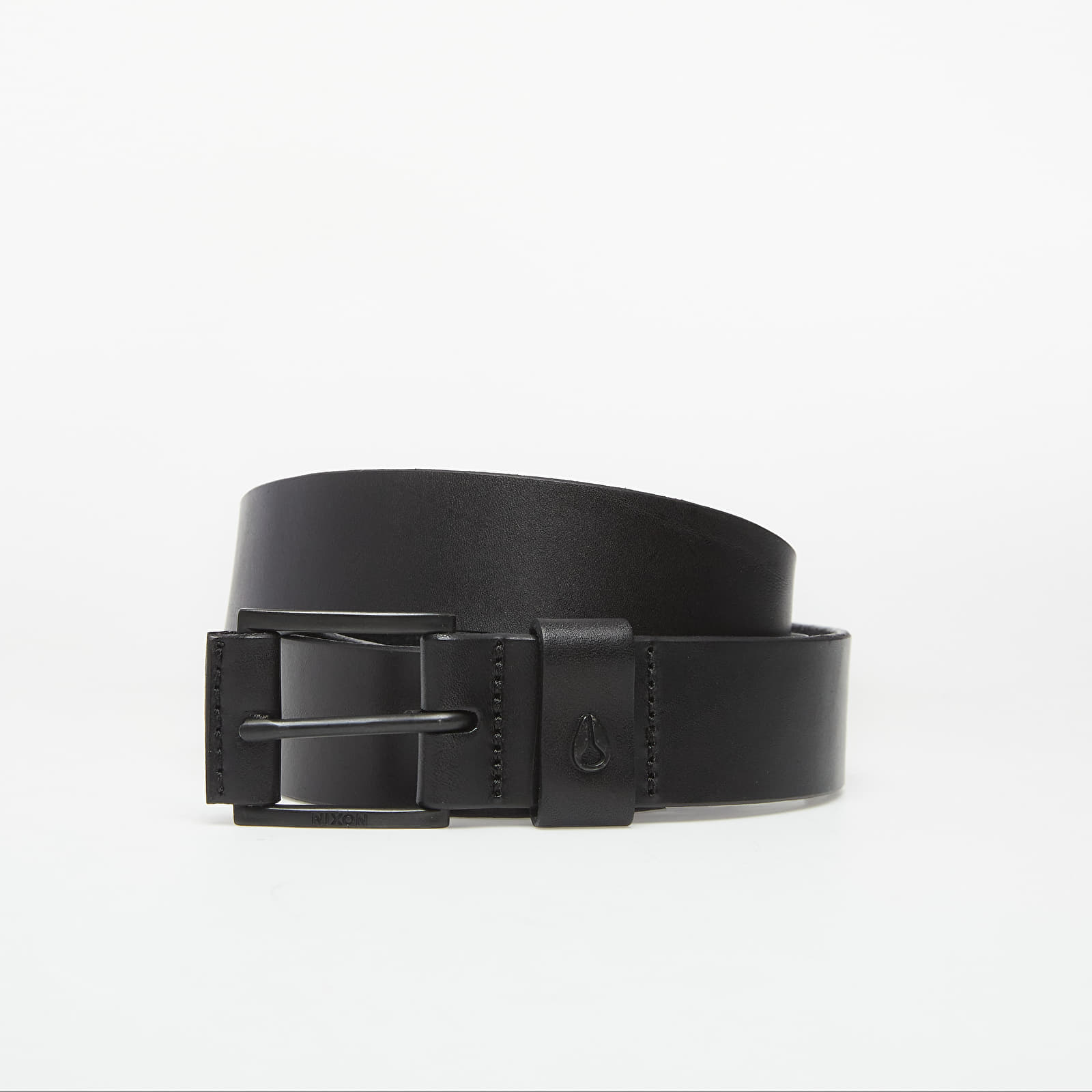 Paski Nixon Americana Leather Belt Black