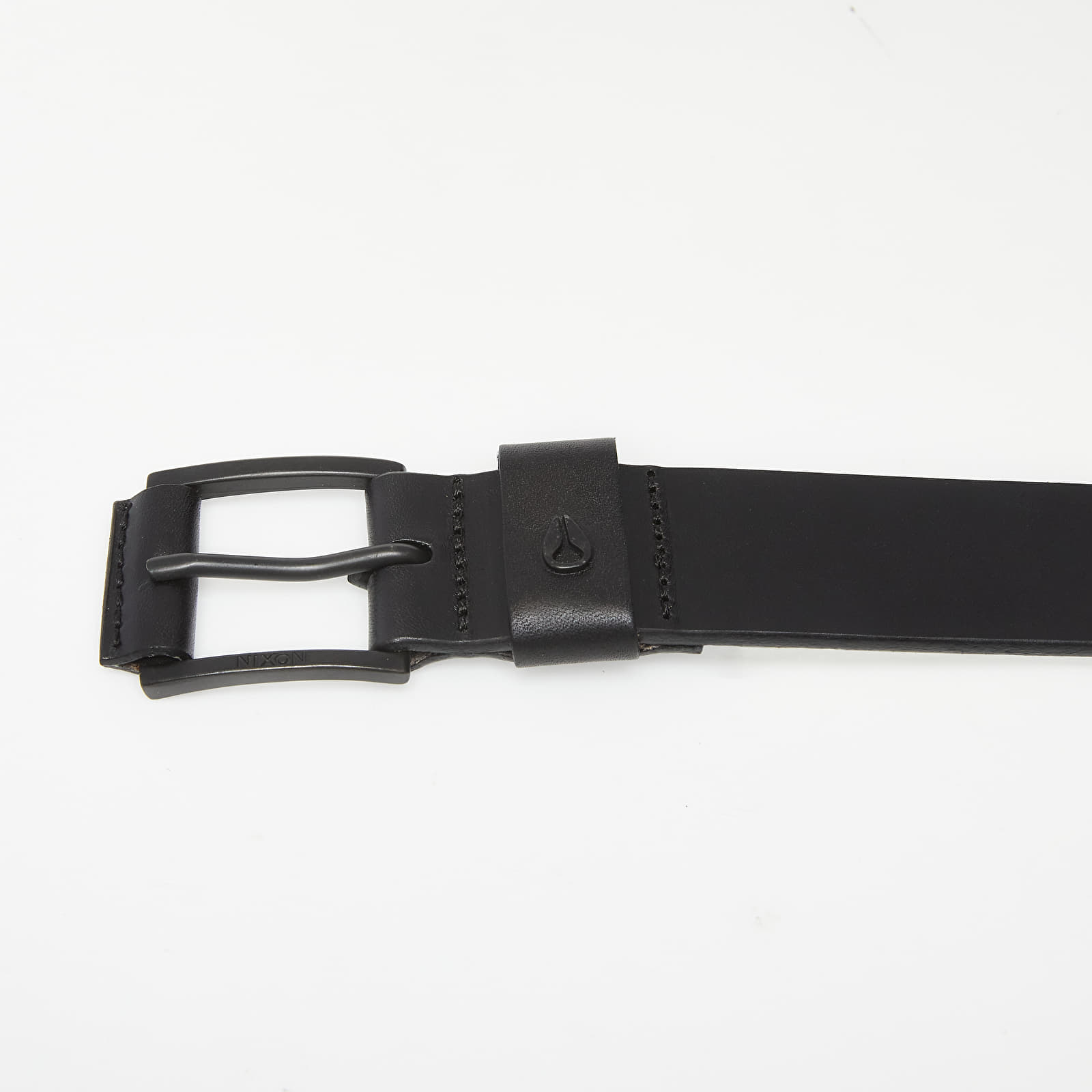 Opasky Nixon Americana Leather Belt Black