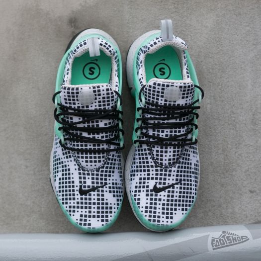 Men s shoes Nike Air Presto GPX White Black Green Glow Natural Grey Footshop
