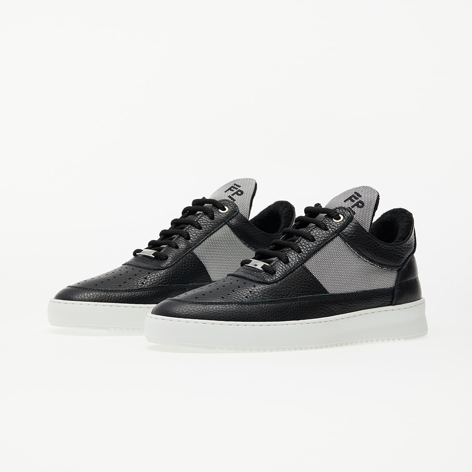 Мъжки кецове и обувки Filling Pieces Low Top Ripple Game Black
