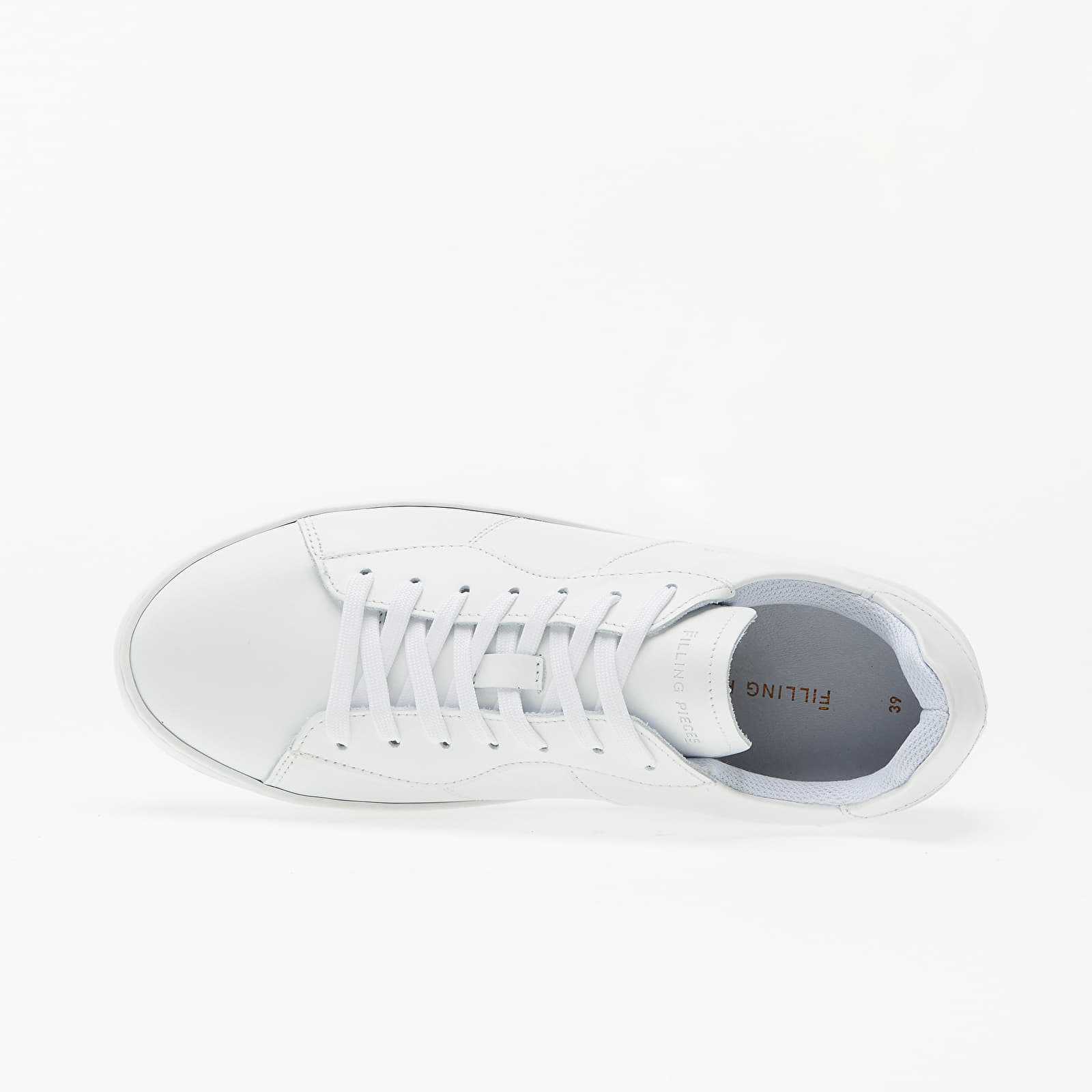 Мъжки кецове и обувки Filling Pieces Light Plain Court All White
