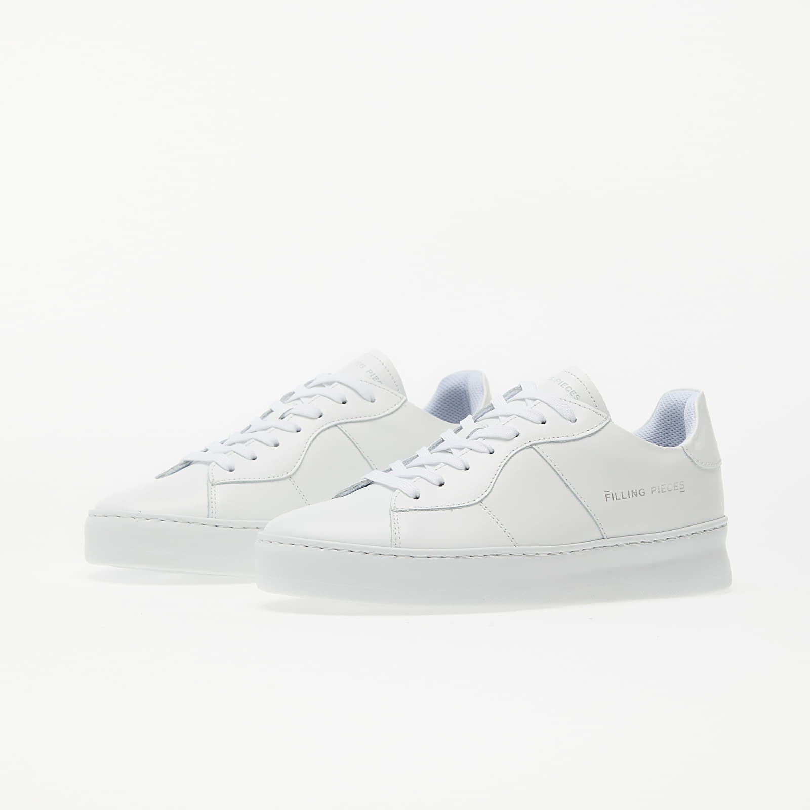 Мъжки кецове и обувки Filling Pieces Light Plain Court All White